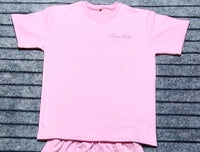 PINK ON PINK BASIC TEE